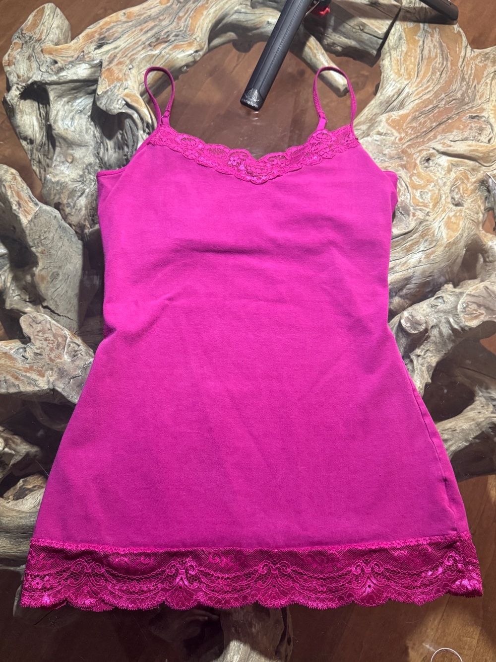 Express Lace-Trim Cami Slip